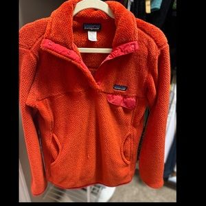 Patagonia re tool fleece pull over women’s